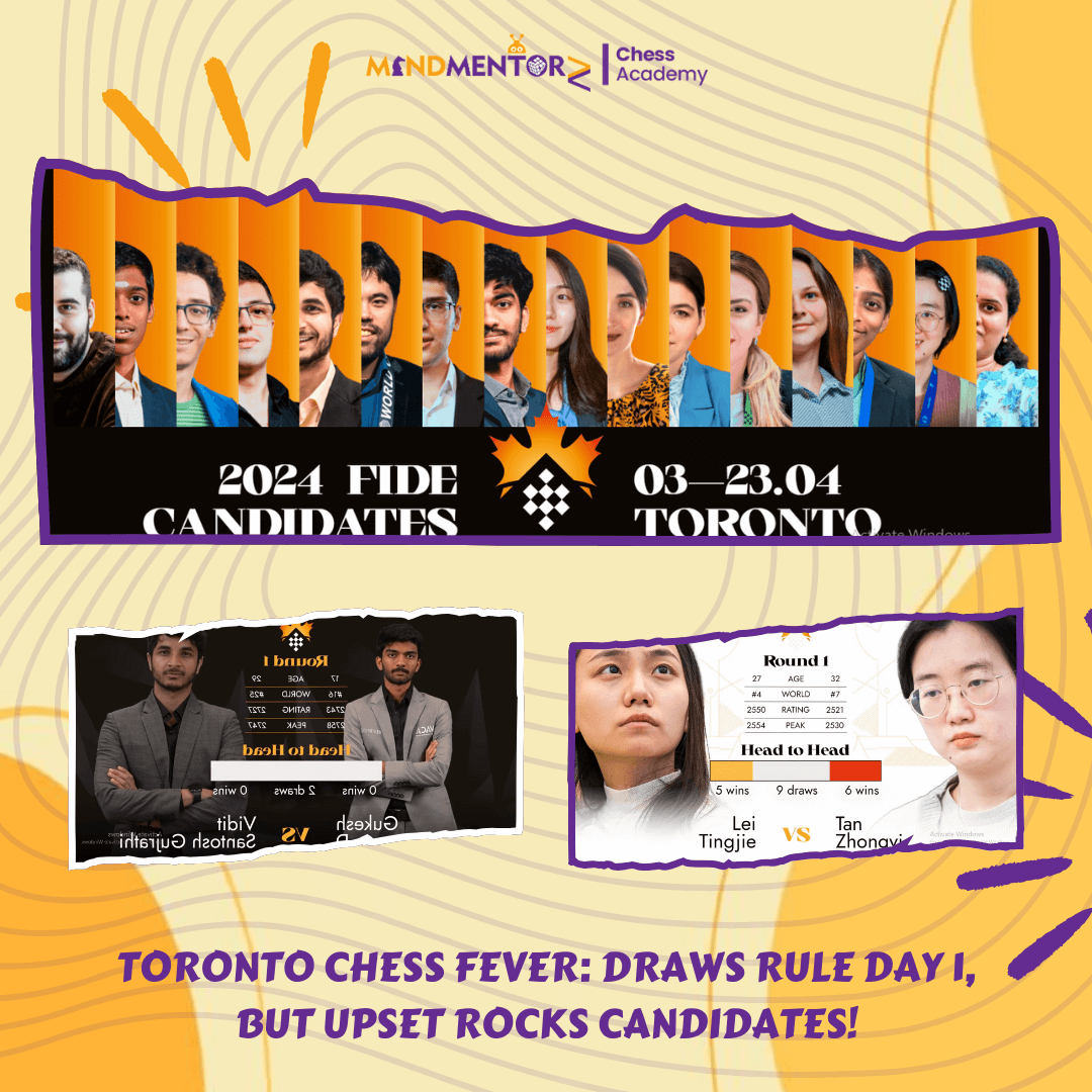 🌟 Toronto Roars as FIDE Candidates Battle Heats Up: Draws Dominate, But One Decisive Upset! 🌟
