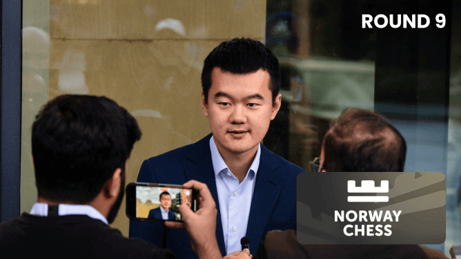 12th Norway Chess Round 9 Ding Liren Dominates Hikaru Nakamura in Armageddon Match