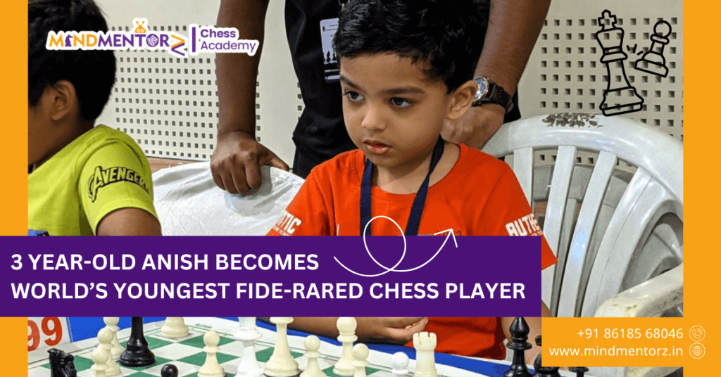 WORLD’S YOUNGEST FIDE-RARED CHESS PLAYER.